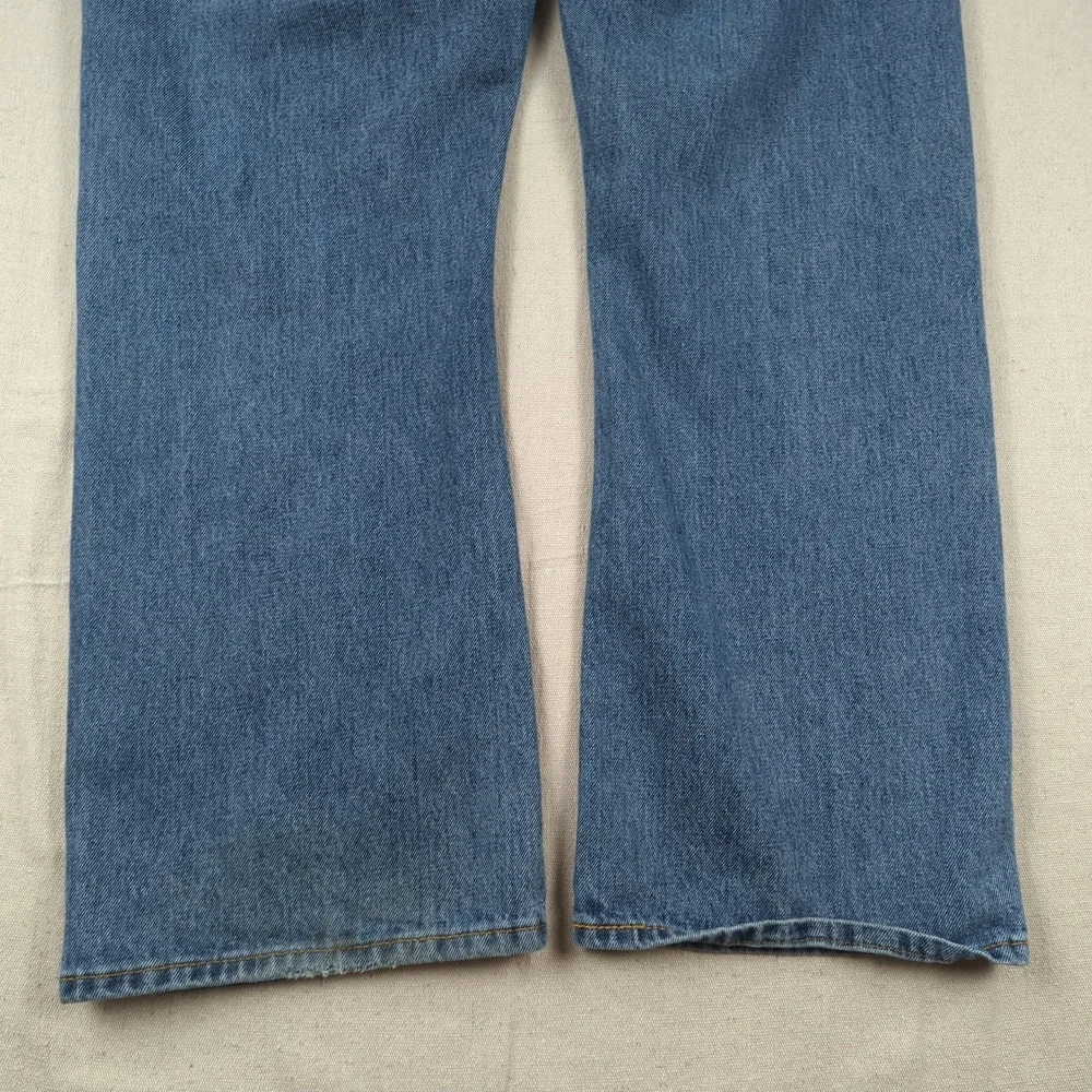 Levis Jeans Mens 42x30 Blue 517‎ Boot Cut Western Cowboy Casual American Classic
